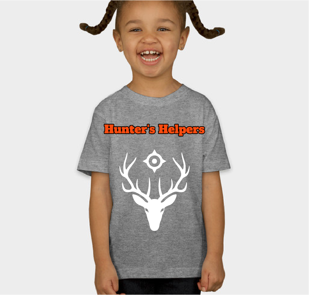 Hunter's Helpers T-Shirts Fundraiser - unisex shirt design - front