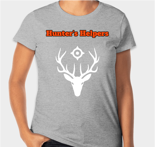 Hunter's Helpers T-Shirts Fundraiser - unisex shirt design - front