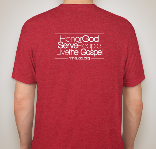 Trinity AG T-Shirts Fundraiser - unisex shirt design - back