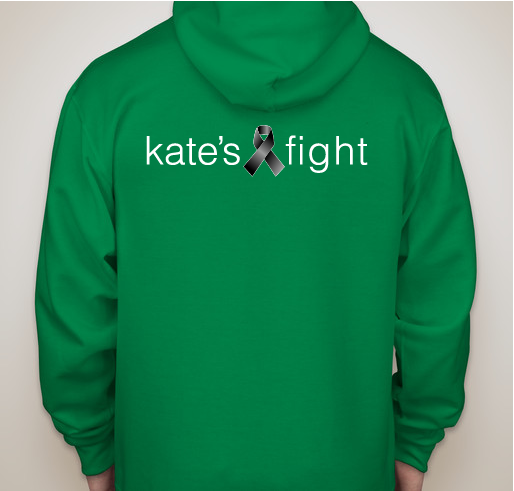 Kate's Fight T Shirts Fundraiser - unisex shirt design - back