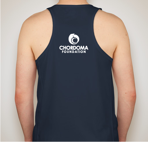 Help support the Chordoma Foundation Runners at the Brooklyn Half Marathon! Fundraiser - unisex shirt design - back