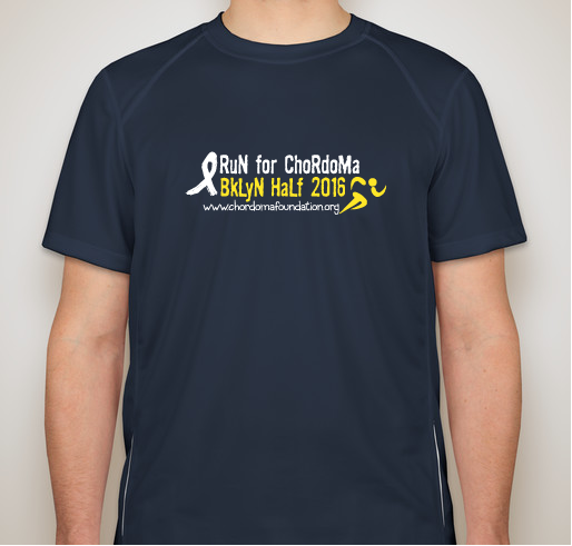 Help support the Chordoma Foundation Runners at the Brooklyn Half Marathon! Fundraiser - unisex shirt design - small