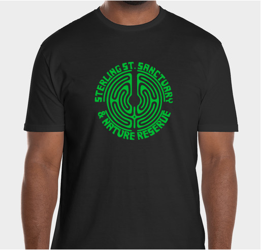 KCC Sterling Street Sanctuary Labyrinth Fundraiser - unisex shirt design - front