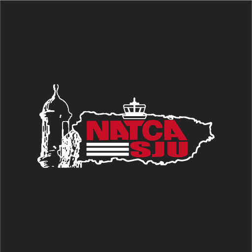 NATCA SJU shirt design - zoomed