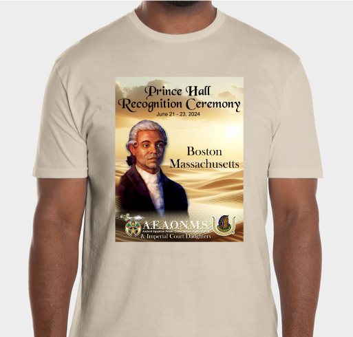 Prince Hall Recognition Ceremony Fundraiser - unisex shirt design - front