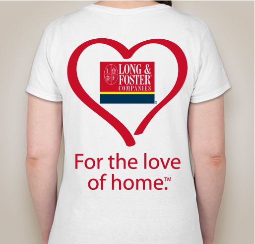 Final Chance!!!! Long & Foster Cares! Fundraiser - unisex shirt design - back