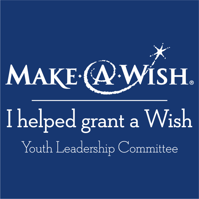 Youth Leadership Committee's Make-A-Wish T-Shirt Campaign shirt design - zoomed