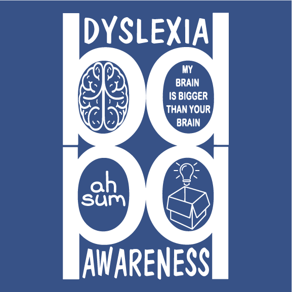 Dyslexia Awareness T-Shirt shirt design - zoomed