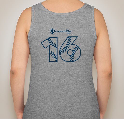 The Chicago White Sox has decided that August 21st will be Mended Little Hearts Day! Fundraiser - unisex shirt design - back