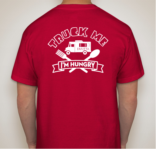 DMV Food Truck Association T-shirts are Here! Fundraiser - unisex shirt design - back