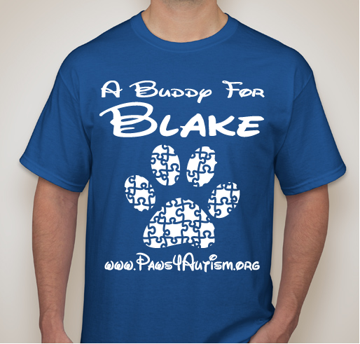Buddy for Blake Fundraiser Fundraiser - unisex shirt design - front