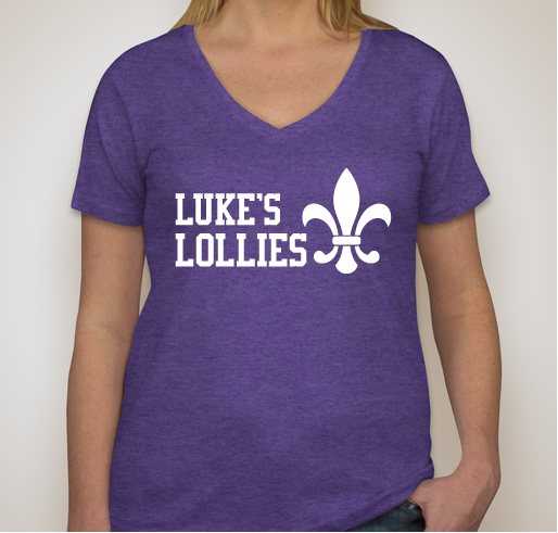 Luke's Lollies Fundraiser - unisex shirt design - front