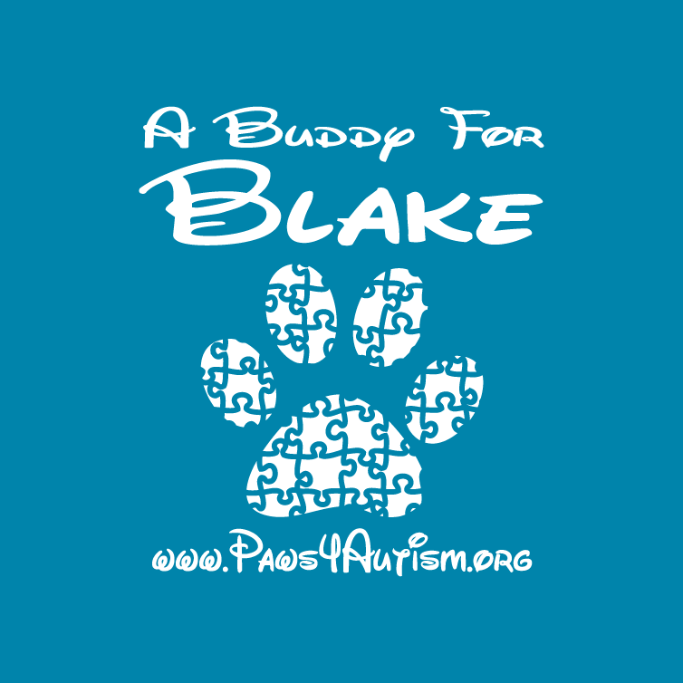 Buddy for Blake Fundraiser shirt design - zoomed