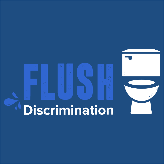 NCTE Flushing Discrimination! shirt design - zoomed
