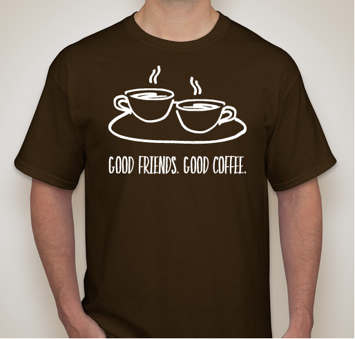 The Lodge: a community coffeehouse Fundraiser - unisex shirt design - front