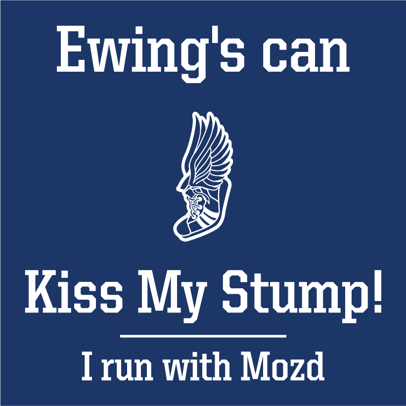 Ewing's Can Kiss My Stump! shirt design - zoomed