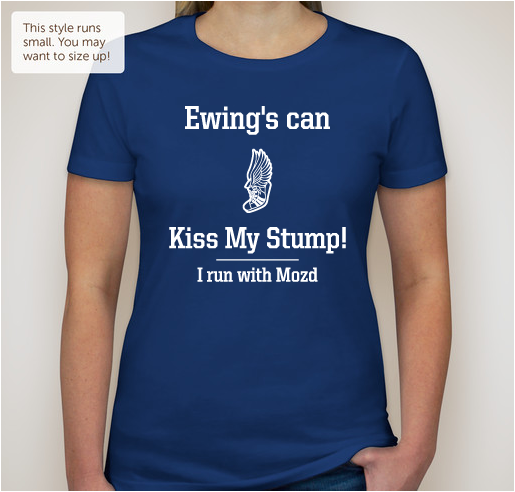 Ewing's Can Kiss My Stump! Fundraiser - unisex shirt design - front
