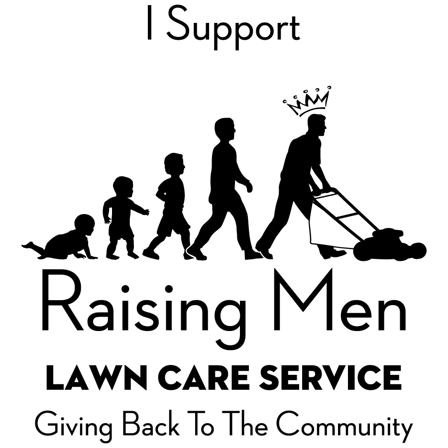Raising Men & Giving back to the Community! shirt design - zoomed