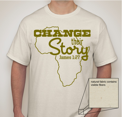 Bys Family Orphanage Kenya Fundraiser - unisex shirt design - front
