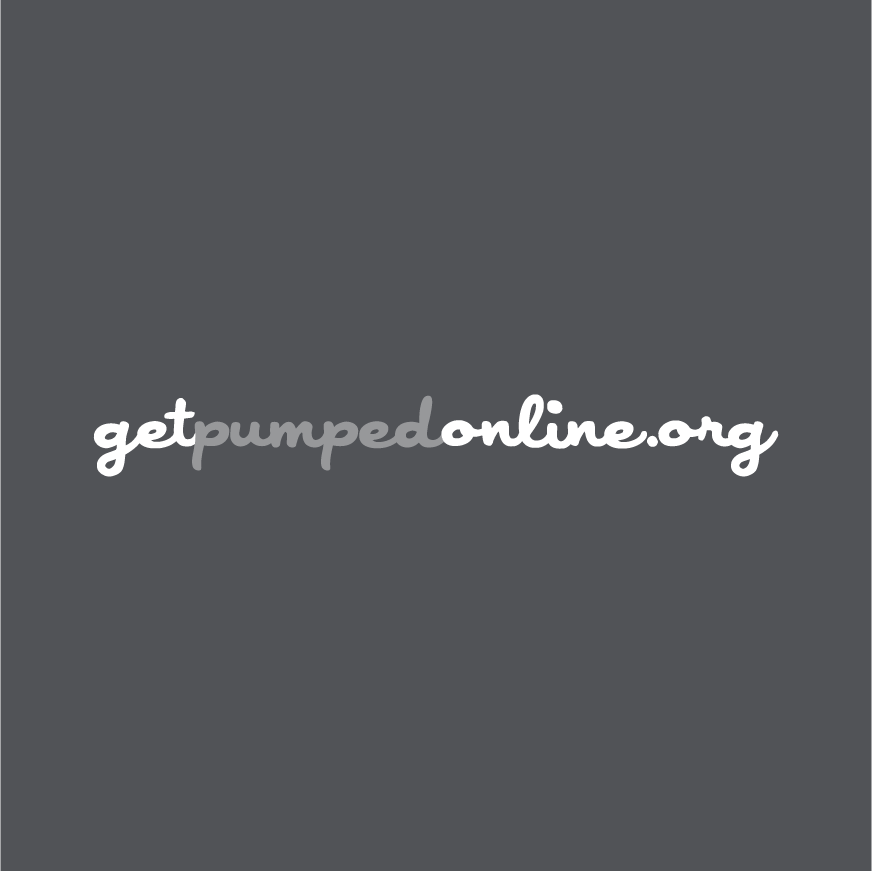 GetPUMPed! shirt design - zoomed