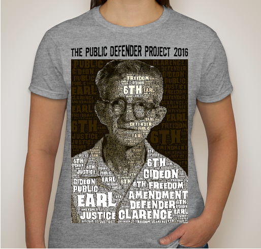 The Public Defender Project Fundraiser - unisex shirt design - front