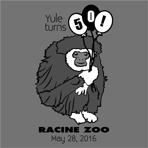 Happy 50th, Yule! shirt design - zoomed