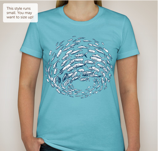 Help Support Mission Blue! Fundraiser - unisex shirt design - front