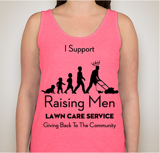 Raising Men & Giving back to the Community! Fundraiser - unisex shirt design - front
