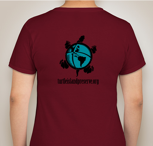 Turtley Awesome Tee Fundraiser - unisex shirt design - back