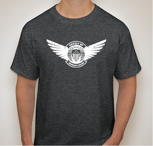 Angels of America's Fallen Fundraiser - unisex shirt design - front