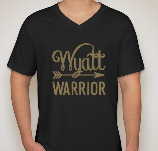 Wyatt's Walk 2016 Fundraiser - unisex shirt design - back