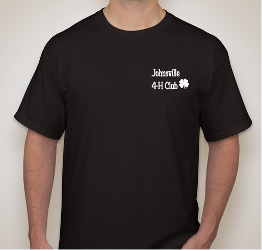 Johnsville 4-H club member shirts Fundraiser - unisex shirt design - front