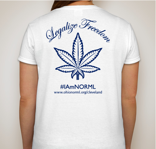 Legalize Freedom Fundraiser - unisex shirt design - back