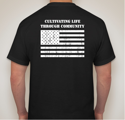 Veterans Healing Farm Fundraiser - unisex shirt design - back