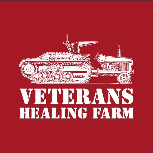 Veterans Healing Farm shirt design - zoomed