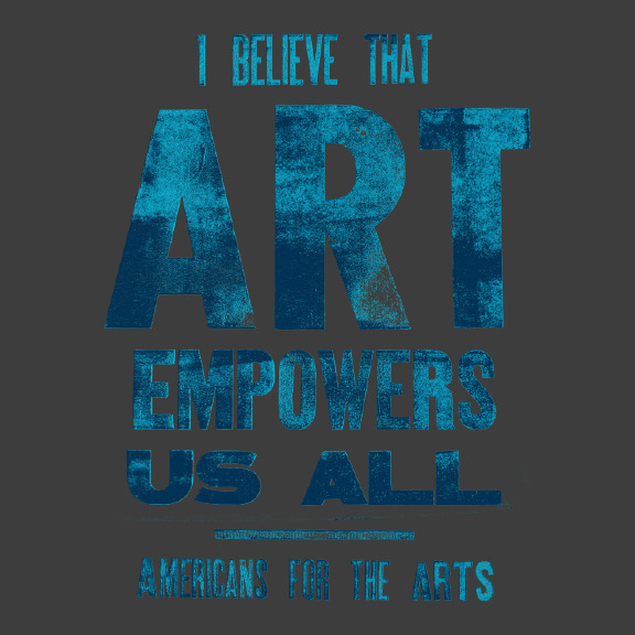 Americans For The Arts shirt design - zoomed