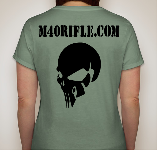USMC Scout Sniper Association Fundraiser - unisex shirt design - back