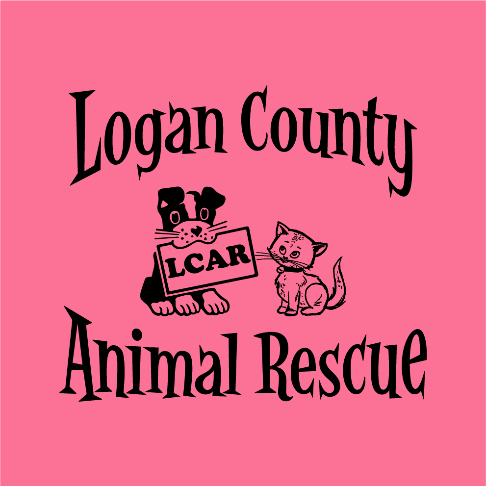 Logan County Animal Rescue Fundraiser shirt design - zoomed