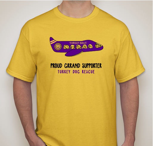 GRRAND Turkey Dog Rescue Fundraiser - unisex shirt design - front