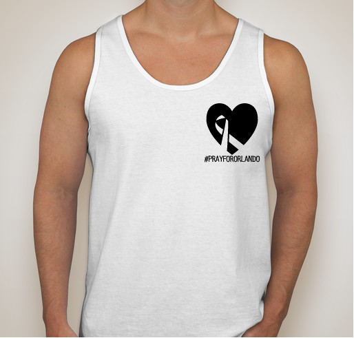 Pray For Orlando Fundraiser - unisex shirt design - front