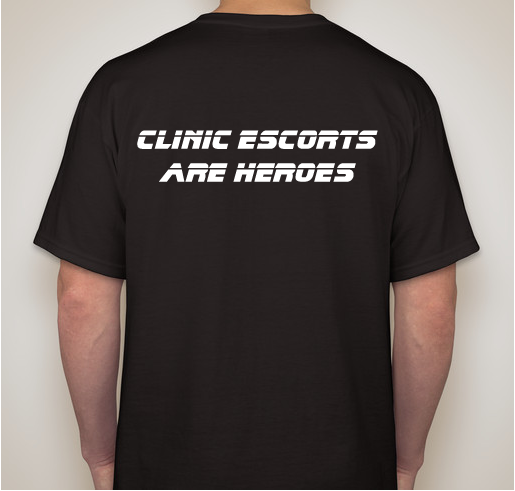 IN "VEST" IN CHOICE BY SUPPORTING THE CLINIC VEST PROJECT! Fundraiser - unisex shirt design - back