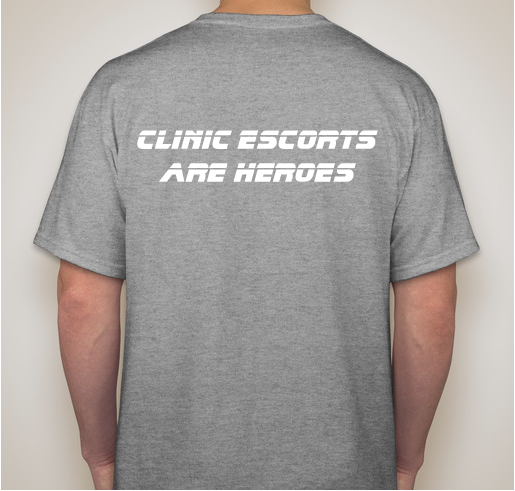 IN "VEST" IN CHOICE BY SUPPORTING THE CLINIC VEST PROJECT! Fundraiser - unisex shirt design - back