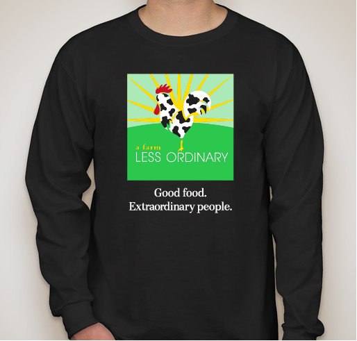 A Farm Less Ordinary - Creating Jobs and a Community for People with Disabilities! Fundraiser - unisex shirt design - front