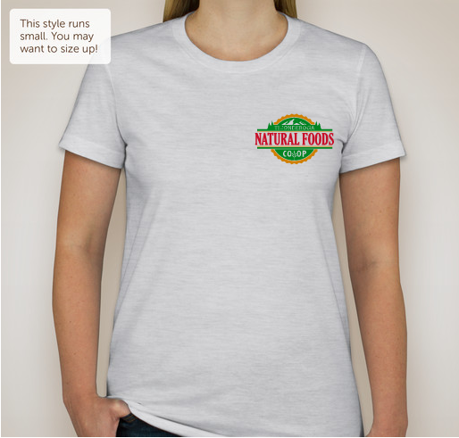 Ticonderoga Natural Foods Co-op Fundraiser - unisex shirt design - front