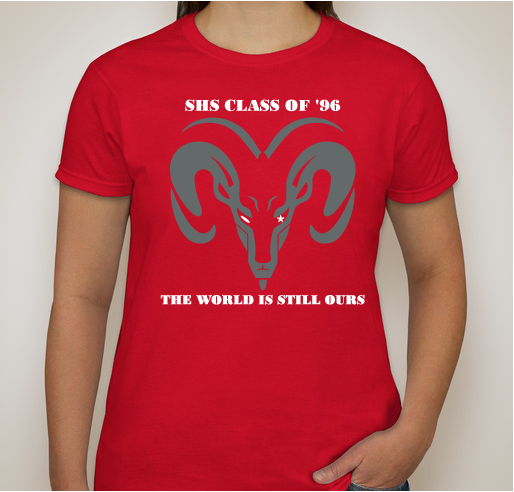 SHS Class of 1996 Fundraiser Fundraiser - unisex shirt design - front