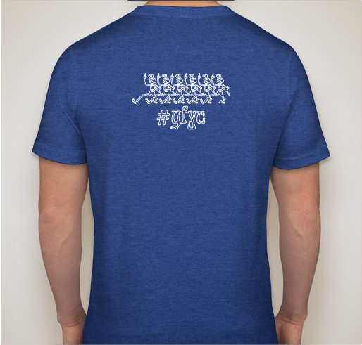 GFYC in memory of AJB Fundraiser - unisex shirt design - back