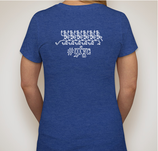 GFYC in memory of AJB Fundraiser - unisex shirt design - back