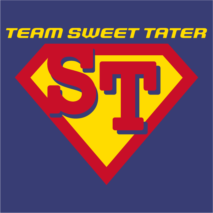 Team Sweet Tater shirt design - zoomed