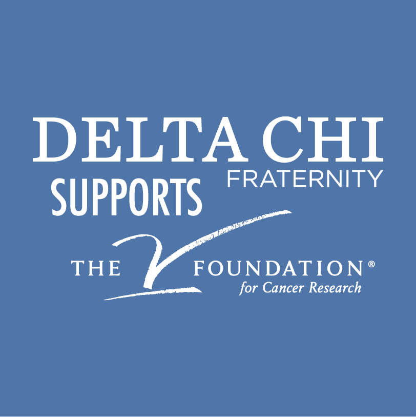 The Delta Chi Fraternity Fundraiser for the V Foundation shirt design - zoomed