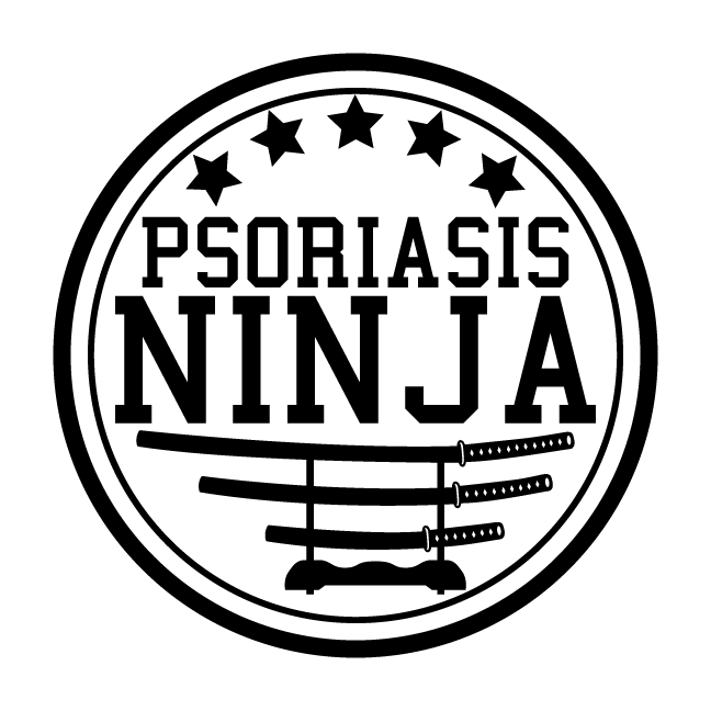 Psoriasis Ninja shirt design - zoomed